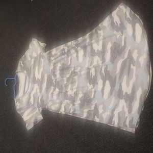 NWOT BomBom camo dress wm. sz.XL made in U.S.A.